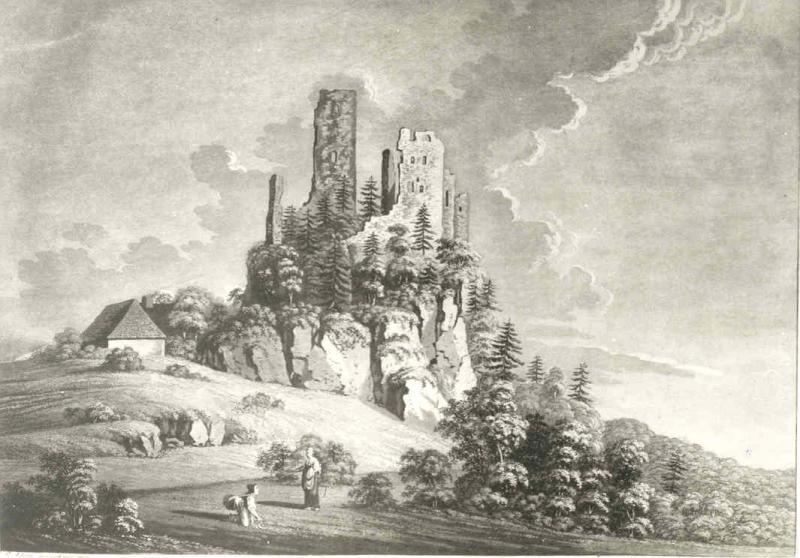 Burgruine Wildenfels um 1803