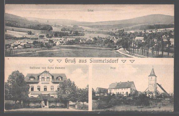 Simmelsdorf um 1918