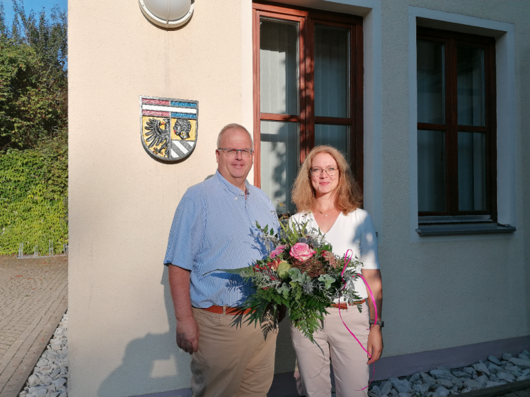 Neue Mitarbeiterin im Rathaus Simmelsdorf Frau Taufer